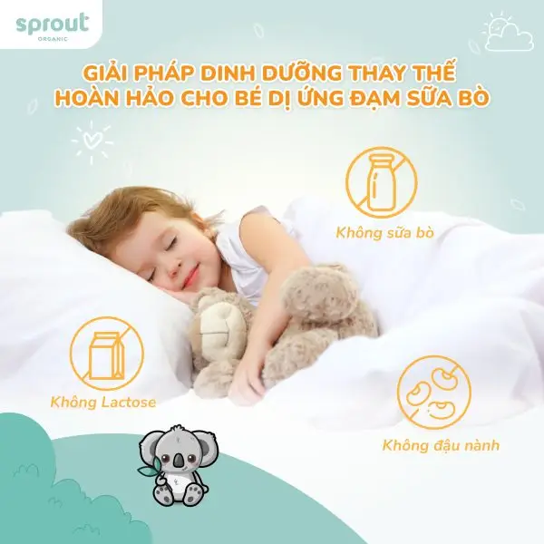 Infant Formula-07 Sữa Công Thức Thực Vật Hữu Cơ Cho Trẻ Em Sprout ORGANIC 0 - 12 THÁNG