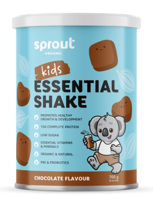 Thức uống dinh dưỡng thực vật hữu cơ Sprout Organic Kids Shake vị Socola/Valina
