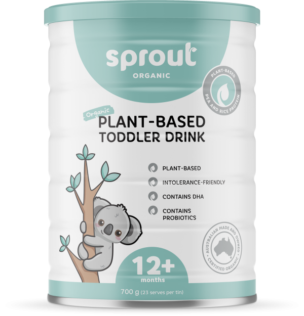 sprout_mockup_toddler_neutral_front Sữa Thực Vật Hữu Cơ Cho Bé Dị Ứng Đạm Sữa Bò – Sprout Organic Toddler Drink (700g) cho bé từ 12 - 36 tháng