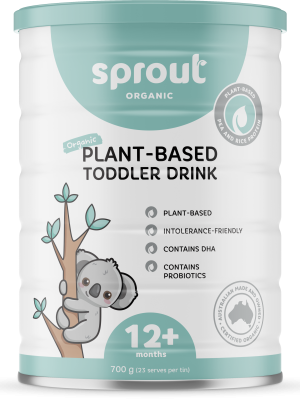 Sữa Thực Vật Hữu Cơ Cho Bé Dị Ứng Đạm Sữa Bò – Sprout Organic Toddler Drink (700g) cho bé từ  12 - 36 tháng